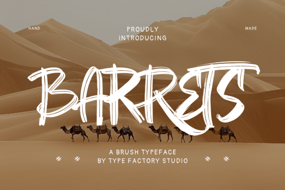 Barrets: A Display Typeface That Makes Your Headlines Feel Human