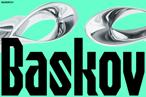 Baskov: A Display Typeface That Commands Attention