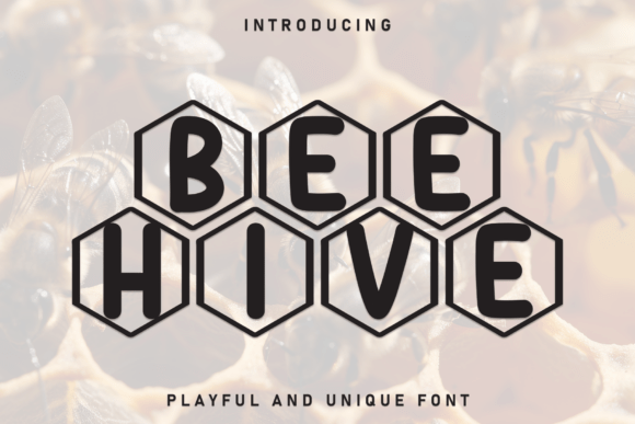 Bee Hive: A Playful Handwritten Display Font for Warm Brand Identities