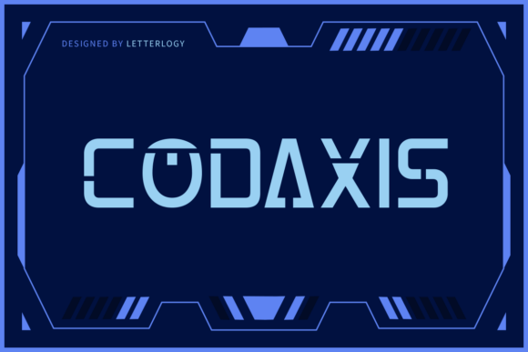 Codaxis: A Display Font That Cuts Through the Feed