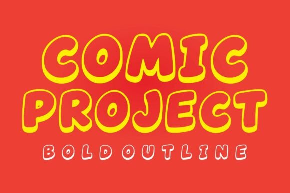 Comic Project: A Bold Display Font That Grabs Attention