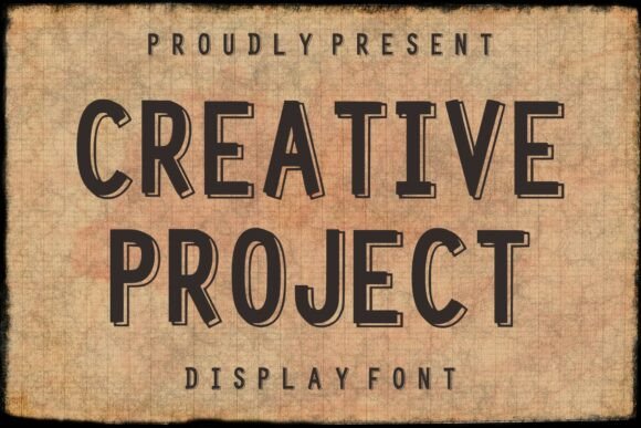 Creative Project Font: Bold Impact for Campaign Headlines