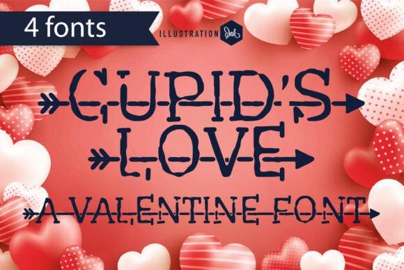 Cupid’s Love: A Display Typeface for Editorial Romance