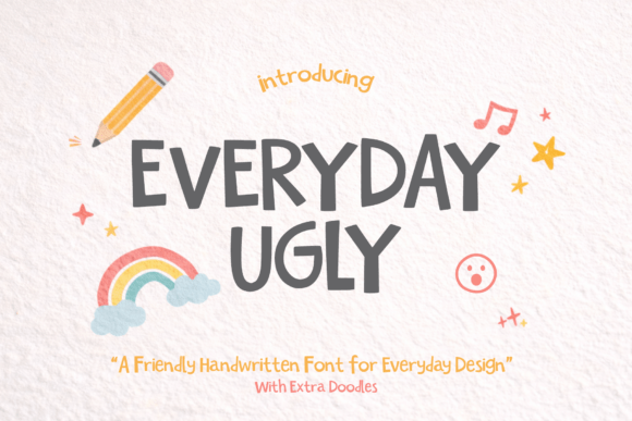 Everyday Ugly: A Friendly Display Font for Digital Brands