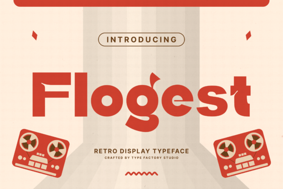 Flogest: A Display Typeface That Makes Your Headlines Instantly Recognizable