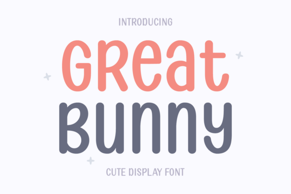 Great Bunny: A Playful Display Font for Digital Branding