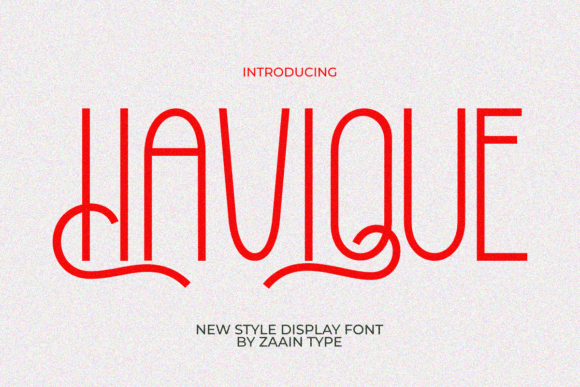 Havique: A Modern Sans Serif Font That Elevates Small Business Branding