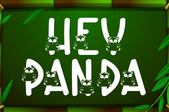 Hey Panda: A Friendly, Standout Display Font for Small Brands