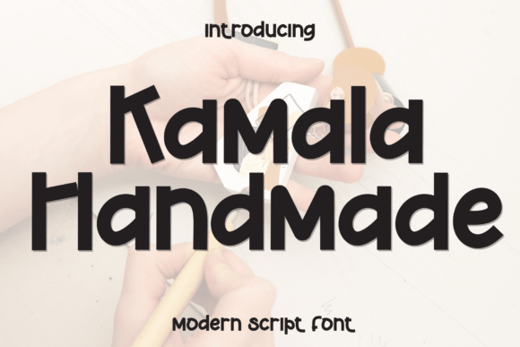 Kamala Handmade: A Warm, Welcoming Display Typeface for Digital Brands