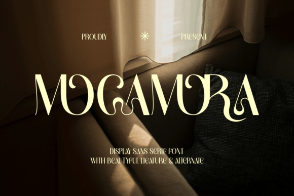 Mocamora: A Modern Serif Display Font for Handmade Charm
