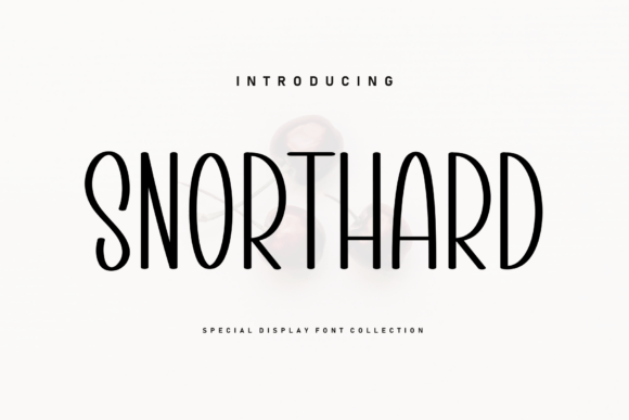 Snorthard: A Handwritten Display Font That Builds Brand Trust